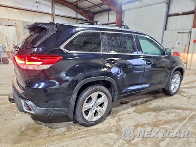 Trzecie zdjęcie samochodu z tyłu: 2019 TOYOTA HIGHLANDER LIMITED VIN:5TDDZRFH0KS972741 - miniatura