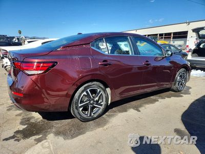 Trzecie zdjęcie samochodu z tyłu: 2025 NISSAN SENTRA SV VIN:3N1AB8CV7SY299535 - miniatura