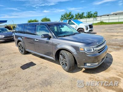 Czwarte zdjęcie samochodu z boku: 2015 FORD FLEX LIMITED VIN:2FMHK6DT4FBA13650 - miniatura