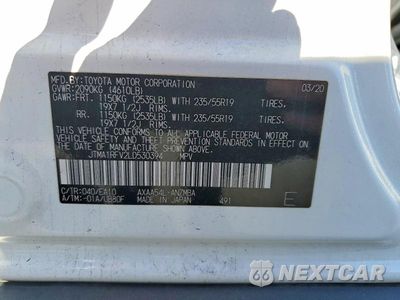 Zdjęcie 12 z 12 samochodu: 2020 TOYOTA RAV4 XLE PREMIUM VIN:JTMA1RFV2LD530394 - miniatura