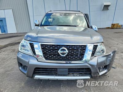 Piąte zdjęcie samochodu w środku: 2018 NISSAN ARMADA PLATINUM VIN:JN8AY2NF3J9332795 - miniatura