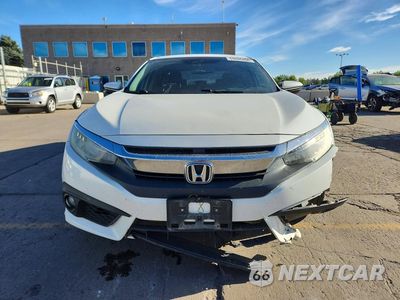 Piąte zdjęcie samochodu w środku: 2017 HONDA CIVIC TOURING VIN:19XFC1F91HE014053 - miniatura