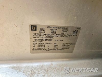 Zdjęcie 12 z 12 samochodu: 2016 CHEVROLET SILVERADO K1500 LT VIN:1GCVKRECXGZ153031 - miniatura