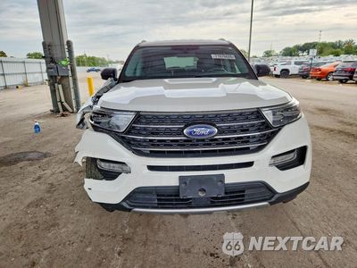 Piąte zdjęcie samochodu w środku: 2020 FORD EXPLORER XLT VIN:1FMSK8DHXLGD04557 - miniatura