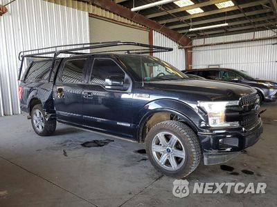 Czwarte zdjęcie samochodu z boku: 2018 FORD F150 SUPERCREW VIN:1FTFW1E17JFD94157 - miniatura