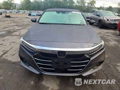 Piąte zdjęcie samochodu w środku: 2021 HONDA ACCORD HYBRID EXL VIN:1HGCV3F53MA021722 - miniatura