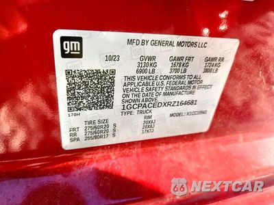 Zdjęcie 12 z 12 samochodu: 2024 CHEVROLET SILVERADO C1500 LT VIN:1GCPACEDXRZ164681 - miniatura