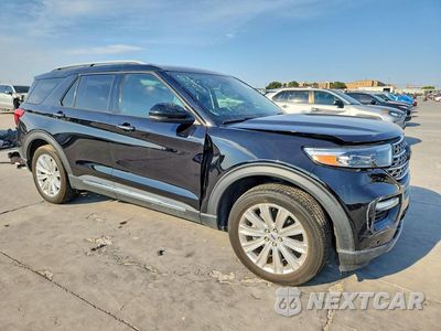 Czwarte zdjęcie samochodu z boku: 2022 FORD EXPLORER LIMITED VIN:1FMSK7FH3NGA64374 - miniatura