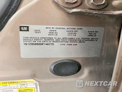 Zdjęcie 12 z 12 samochodu: 2008 CHEVROLET MALIBU LS VIN:1G1ZS58N88F146775 - miniatura