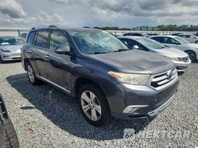 Czwarte zdjęcie samochodu z boku: 2013 TOYOTA HIGHLANDER LIMITED VIN:5TDYK3EH7DS113413 - miniatura
