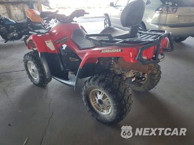 Trzecie zdjęcie samochodu z tyłu: 2006 BOMBARDIER OUTLANDER MAX XT ATV VIN:2BVEPHJ156V000209 - miniatura