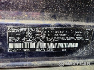 Zdjęcie 14 z 14 samochodu: 2021 TOYOTA VENZA LIMITED VIN:JTEAAAAH6MJ049839 - miniatura