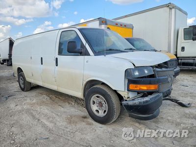Czwarte zdjęcie samochodu z boku: 2022 CHEVROLET EXPRESS G2500 VIN:1GCWGBFP1N1237961 - miniatura