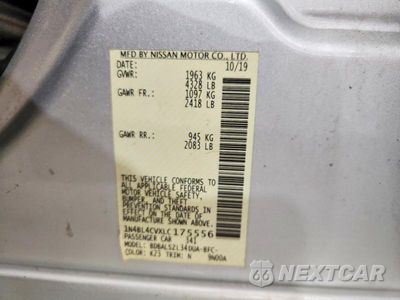 Zdjęcie 12 z 12 samochodu: 2020 NISSAN ALTIMA SR VIN:1N4BL4CVXLC175556 - miniatura