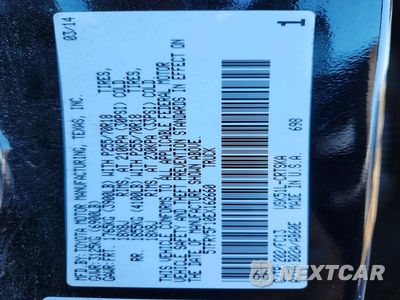 Zdjęcie 12 z 12 samochodu: 2014 TOYOTA TUNDRA SR5 VIN:5TFRY5F10EX162660 - miniatura