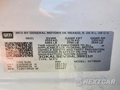 Zdjęcie 14 z 14 samochodu: 2021 GMC TERRAIN DENALI VIN:3GKALSEV3ML399110 - miniatura