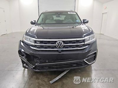 Piąte zdjęcie samochodu w środku: 2021 VOLKSWAGEN ATLAS SEL PREMIUM R-LINE VIN:1V2FR2CA8MC550145 - miniatura