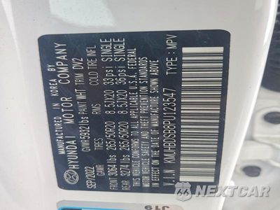Zdjęcie 12 z 12 samochodu: 2023 GENESIS GV80 2.5T VIN:KMUHBDSB8PU123547 - miniatura