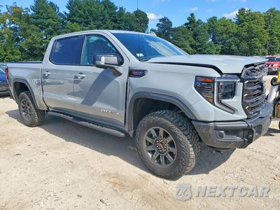 Czwarte zdjęcie samochodu z boku: 2024 GMC SIERRA K1500 AT4X VIN:3GTUUFEL3RG283580 - miniatura