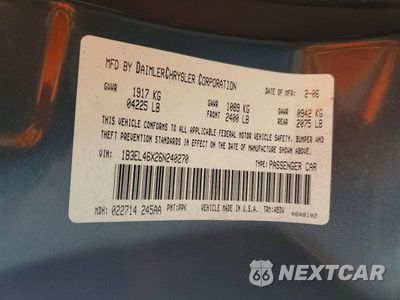 Zdjęcie 12 z 12 samochodu: 2006 DODGE STRATUS SXT VIN:1B3EL46X26N240270 - miniatura
