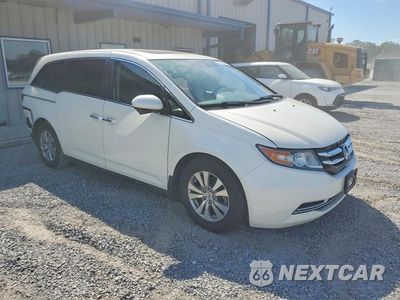 Czwarte zdjęcie samochodu z boku: 2015 HONDA ODYSSEY EXL VIN:5FNRL5H60FB128799 - miniatura