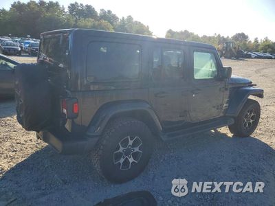 Trzecie zdjęcie samochodu z tyłu: 2020 JEEP WRANGLER UNLIMITED SAHARA VIN:1C4HJXEN9LW120345 - miniatura