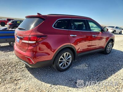Trzecie zdjęcie samochodu z tyłu: 2017 HYUNDAI SANTA FE SE VIN:KM8SM4HF2HU236291 - miniatura