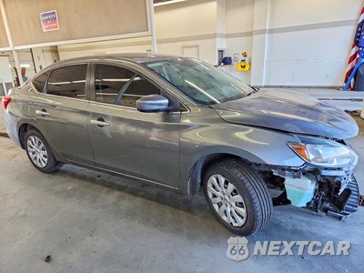 Czwarte zdjęcie samochodu z boku: 2019 NISSAN SENTRA S VIN:3N1AB7AP3KY362547 - miniatura