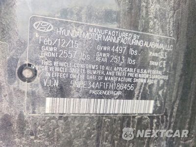 Zdjęcie 12 z 12 samochodu: 2015 HYUNDAI SONATA SPORT VIN:5NPE34AF1FH186456 - miniatura