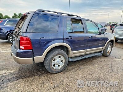 Trzecie zdjęcie samochodu z tyłu: 2002 FORD EXPLORER EDDIE BAUER VIN:1FMZU74E02UB27512 - miniatura