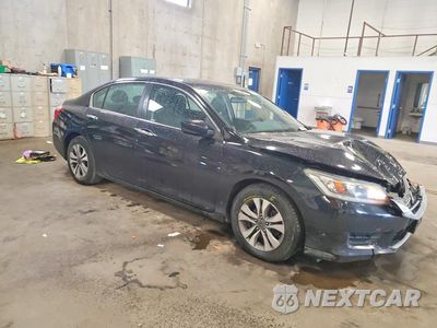 Czwarte zdjęcie samochodu z boku: 2014 HONDA ACCORD LX VIN:1HGCR2F36EA118699 - miniatura