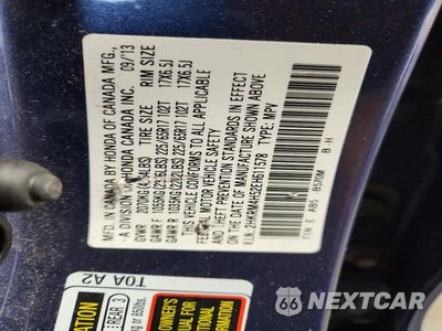 Zdjęcie 12 z 12 samochodu: 2014 HONDA CR-V EX VIN:2HKRM4H52EH611578 - miniatura