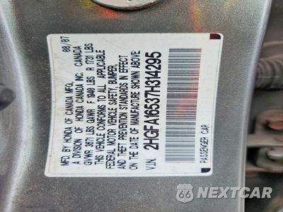 Zdjęcie 12 z 12 samochodu: 2007 HONDA CIVIC LX VIN:2HGFA16537H314295 - miniatura