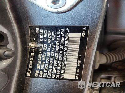 Zdjęcie 12 z 12 samochodu: 2019 HONDA CIVIC EX VIN:SHHFK7H67KU408326 - miniatura