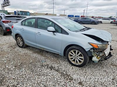 Czwarte zdjęcie samochodu z boku: 2012 HONDA CIVIC EX VIN:19XFB2F88CE002698 - miniatura