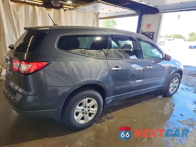 Trzecie zdjęcie samochodu z tyłu: 2013 CHEVROLET TRAVERSE LS VIN:1GNKVFED9DJ101179 - miniatura