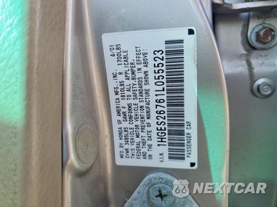 Zdjęcie 13 z 13 samochodu: 2001 HONDA CIVIC EX VIN:1HGES26761L055523 - miniatura