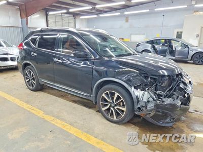 Czwarte zdjęcie samochodu z boku: 2017 NISSAN ROGUE SL VIN:JN8AT2MV8HW272936 - miniatura