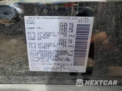 Zdjęcie 13 z 13 samochodu: 2017 NISSAN ROGUE SV VIN:5N1AT2MT3HC787012 - miniatura