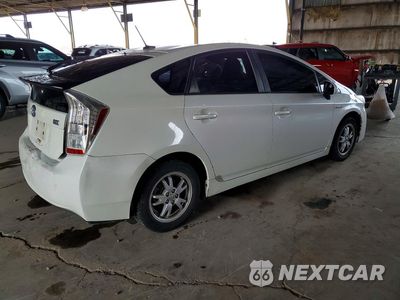 Trzecie zdjęcie samochodu z tyłu: 2010 TOYOTA PRIUS V VIN:JTDKN3DU6A5047210 - miniatura