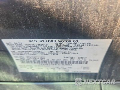 Zdjęcie 12 z 12 samochodu: 2015 FORD TAURUS LIMITED VIN:1FAHP2F84FG102883 - miniatura