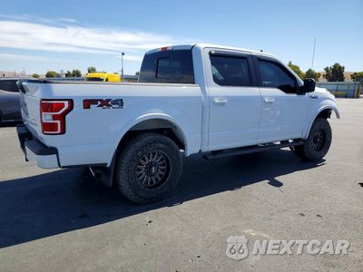 Trzecie zdjęcie samochodu z tyłu: 2020 FORD F150 SUPERCREW VIN:1FTEW1E43LKE64575 - miniatura