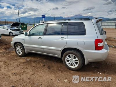 Drugie zdjęcie samochodu z przodu: 2007 TOYOTA HIGHLANDER HYBRID VIN:JTEEW21A070038079 - miniatura
