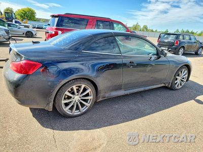 Trzecie zdjęcie samochodu z tyłu: 2010 INFINITI G37 CONVERTIBLE BASE VIN:JN1CV6FE1AM353588 - miniatura