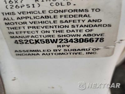 Zdjęcie 14 z 14 samochodu: 2003 ISUZU RODEO S VIN:4S2CK58W234306678 - miniatura