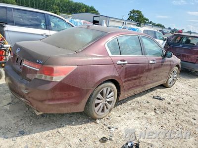 Trzecie zdjęcie samochodu z tyłu: 2011 HONDA ACCORD EXL VIN:1HGCP3F88BA012631 - miniatura