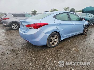 Czwarte zdjęcie samochodu z boku: 2012 HYUNDAI ELANTRA GLS VIN:KMHDH4AE4CU190728 - miniatura