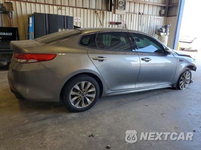 Trzecie zdjęcie samochodu z tyłu: 2018 KIA OPTIMA EX VIN:5XXGU4L37JG233762 - miniatura