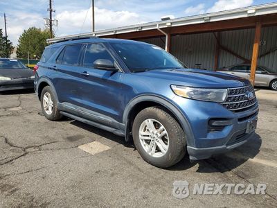 Czwarte zdjęcie samochodu z boku: 2020 FORD EXPLORER XLT VIN:1FMSK8DH5LGA53690 - miniatura