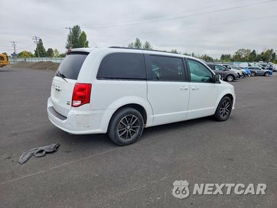 Trzecie zdjęcie samochodu z tyłu: 2018 DODGE GRAND CARAVAN GT VIN:2C4RDGEG5JR326071 - miniatura